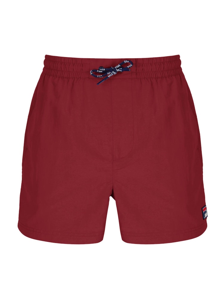 Fila Brown Artoni Swim Shorts - Image 1 of 2