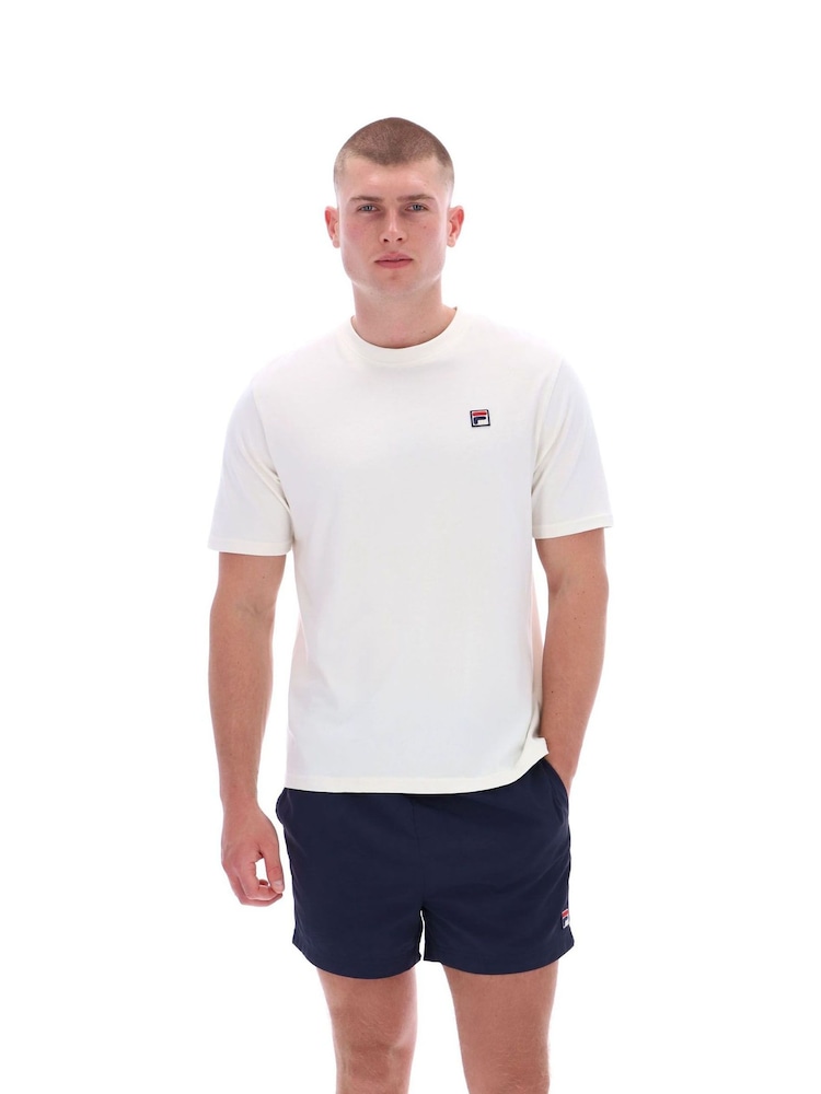 Fila Cream Osvaldographic T-Shirt - Image 1 of 6