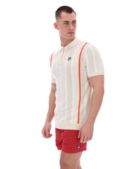 Fila Giorgiocrochet Patchwork Knitted Polo Shirt With Zip Neck - Imagen 3 de 6