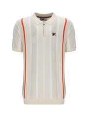 Fila Giorgiocrochet Patchwork Knitted Polo Shirt With Zip Neck - Imagen 5 de 6