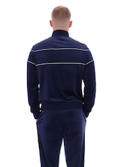 Fila Vittorio Velour Truck Top Jacket With Piping - Image 4 of 6