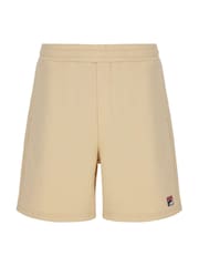 Fila Cream Vico Fleece Shorts - Image 5 of 6