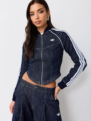 adidas Originals Superstar Dnim Corset Tracktop Jacket - Imaginea 1 din 5