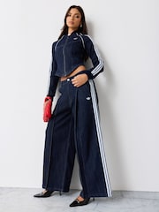 adidas Originals Superstar Dnim Corset Tracktop Jacket - Imaginea 2 din 5