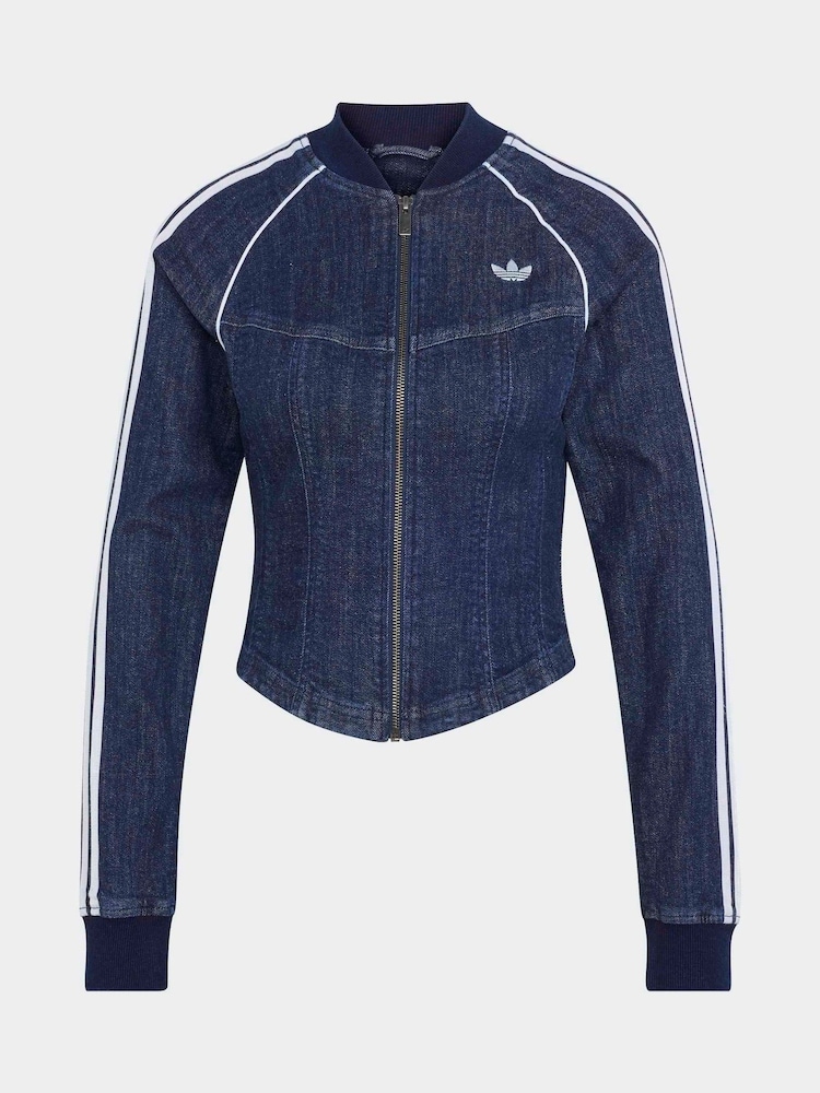 adidas Originals Superstar Dnim Corset Tracktop Jacket - Imaginea 5 din 5
