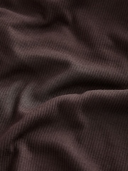 Choklad Brun - Hidden Support Lace Trim Thermal Tencel Modal Base Layer Bra Top Vest - Bild 6 av 7