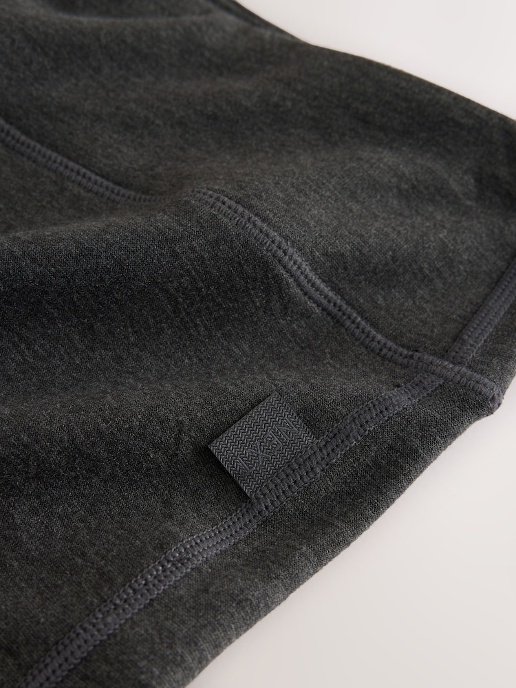 Uhlově černá - Zateplené Base Layer Legíny se třmeny - Obrázek 8 z 8