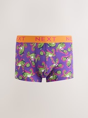 Bright Animals 5 Pack Hipster Cotton Rich Boxers - Image 2 of 9