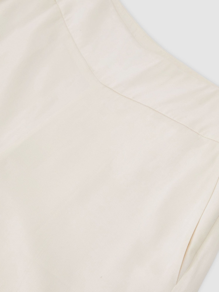 Pantalones de traje de pernera ancha Reiss Clover - Imagen 8 de 8
