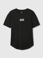 Gap Black Arch Logo Short Sleeve T-Shirt - Image 1 of 3