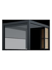 CELTIC LEISURE Anthracite Grey Saturn Aluminium Frame, accessories & assembly service Pergola - Image 6 of 6