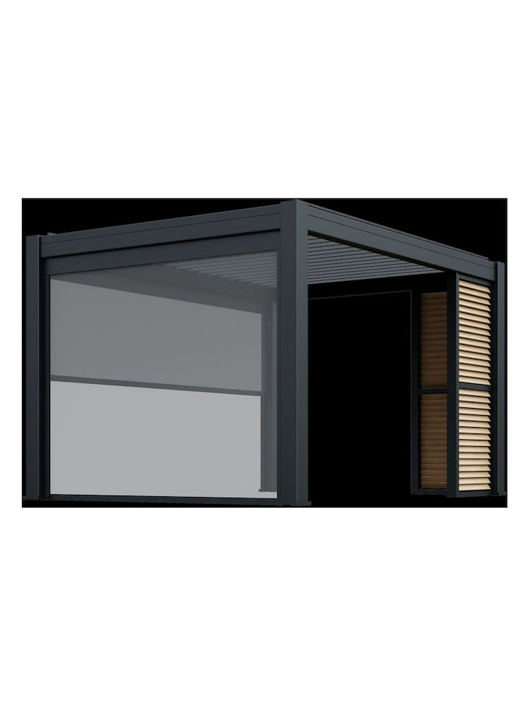 CELTIC LEISURE Anthracite Grey Saturn Aluminium Frame, accessories & assembly service Pergola - Image 6 of 6