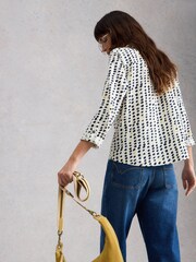 White Stuff White Allie Jersey Shirt - Image 2 of 4