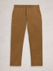 White Stuff Brown Sutton Slim Chino Trousers - Image 5 of 6