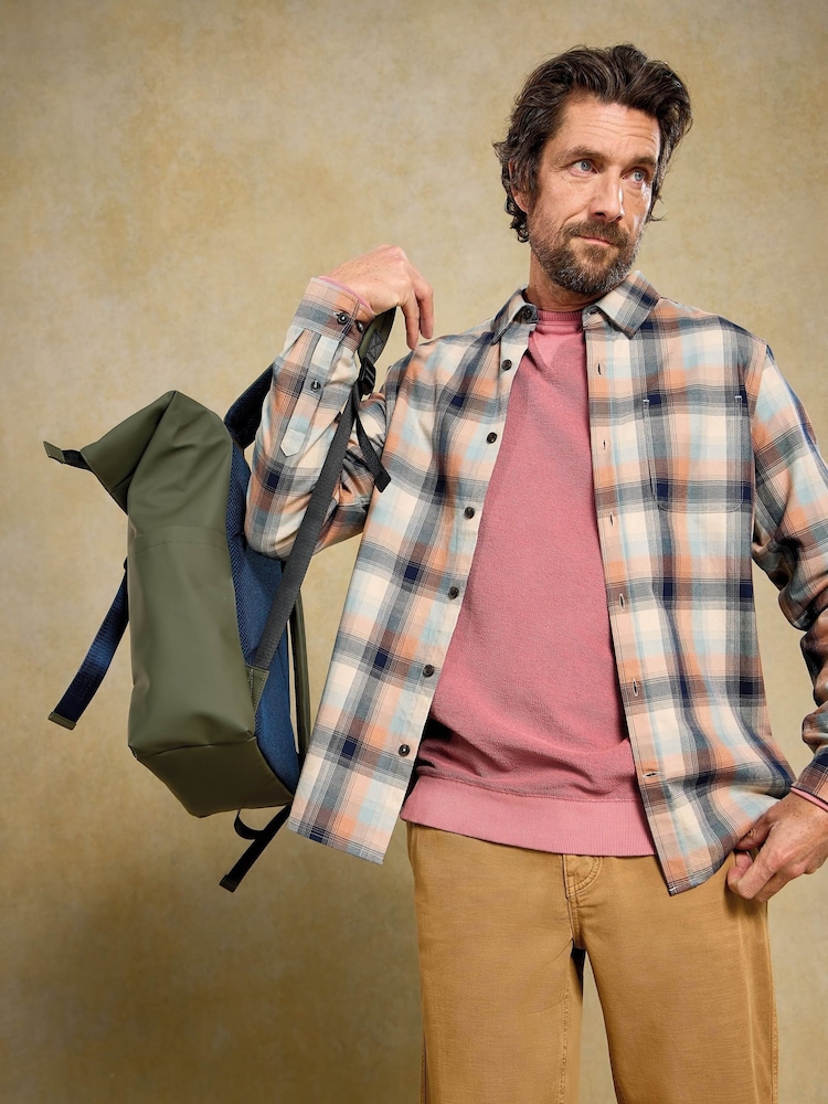 White Stuff Pink Sidmouth Crew Neck Sweat Top - Image 1 of 7