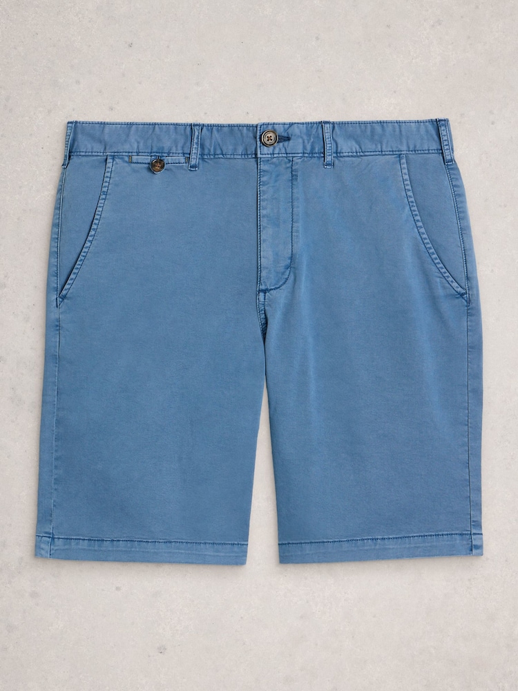 White Stuff Indigo Blue Sutton Chino Shorts - Image 1 of 2 White Stuff Indigo Blue Sutton Chino Shorts - Image 1 of 2