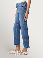 Paige Mason Ankle 27" Straight Leg Monaco Mist Jeans - Image 3 of 4