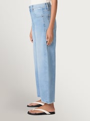 Paige Blue Paige Arellia Ankle 27" Barrell Leg Fauve Jeans - Image 3 of 4