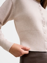 Forever New Natural Lara Sculpted Cardigan - Image 3 of 5