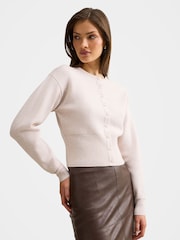 Forever New Natural Lara Sculpted Cardigan - Image 4 of 5