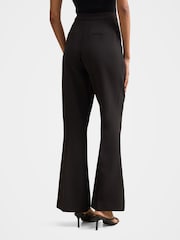 Forever New Black Faith Petite Flared Trousers - Image 2 of 5