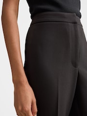 Forever New Black Faith Petite Flared Trousers - Image 3 of 5
