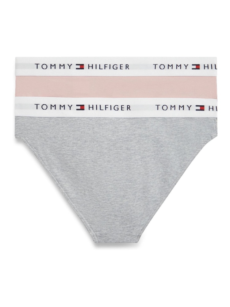 Tommy Hilfiger Signature Repeat Logo Waistband Briefs 2 Pack - Image 2 of 2 Tommy Hilfiger Signature Repeat Logo Waistband Briefs 2 Pack - Image 2 of 2
