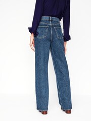 Boden Blue High Rise Column Leg Jeans - Image 4 of 6