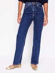 Boden Blue High Rise Column Leg Jeans - Image 5 of 6