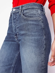 Boden Blue High Rise Wide Leg Jeans - Image 4 of 5