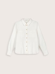 Mona Denim White Shirt - Image 5 of 5