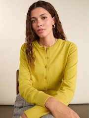 Baukjen Green Briar Crew Neck Cardigan - Image 1 of 5