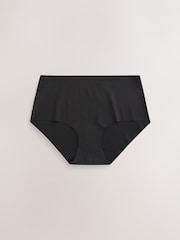 Nyeusi/Nyeupe/Pastel Uchi wa Waridi - Hakuna Kifurushi cha VPL Comfort Knickers 7 - Picha 2 kati ya 6