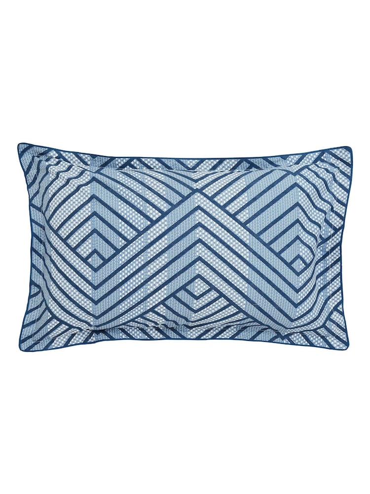 Bedeck of Belfast Indigo Kayah 200 Thread Count Duvet Set - Image 5 of 5