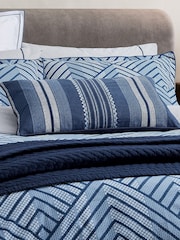 Bedeck of Belfast Indigo Kayah Cushion - Image 1 of 5