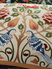 Morris & Co Indigo Seasons By May Cushion - Image 3 of 4