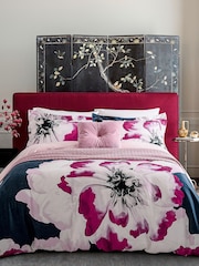 Ted Baker Pink Diagonal T Matelassé Throw - Image 2 of 5