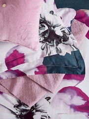 Ted Baker Pink Diagonal T Matelassé Throw - Image 4 of 5