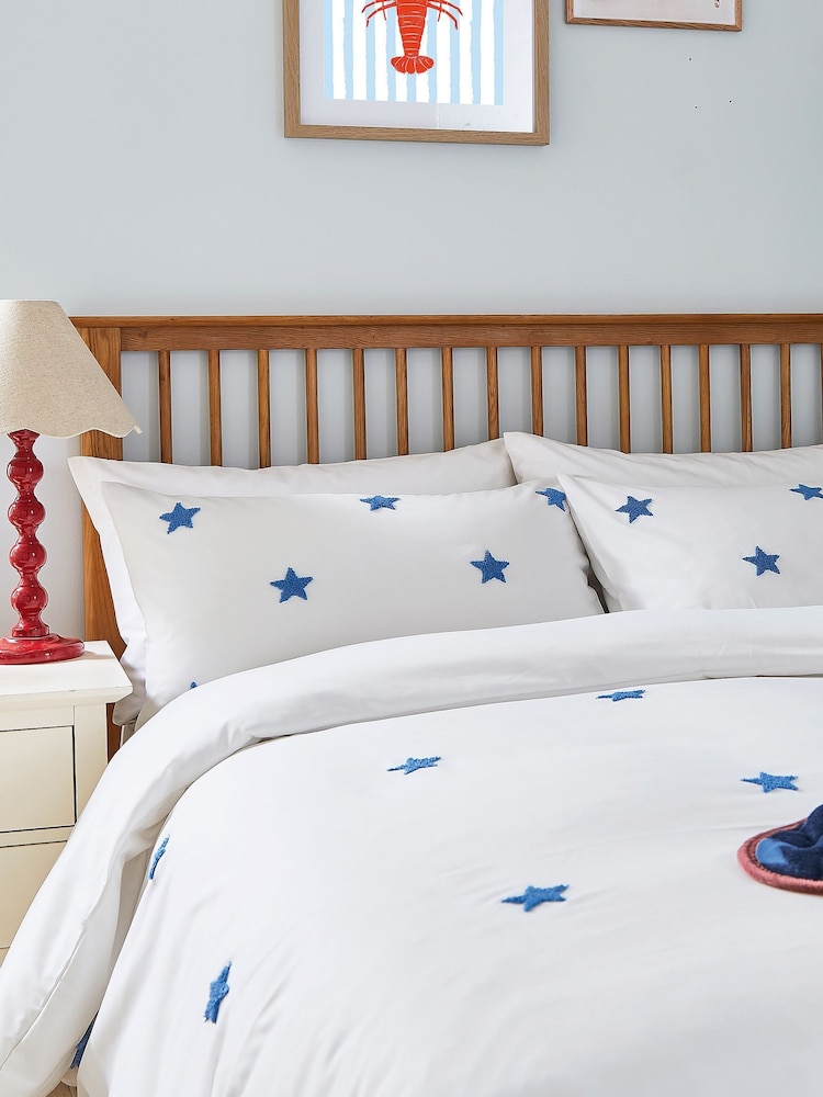 Helena Springfield Cobalt Tufted Star Cover Set - Image 2 of 5
