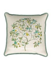 V&A Green The Ornamental Tree Cushion - Image 2 of 5