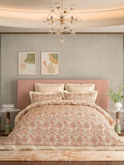 V&A Multi Elysian 200 TC Cotton Duvet Set - Image 2 of 5