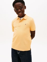 Tommy Hilfiger Orange Essential Regular Fit Signature Polo Shirt - Image 1 of 5