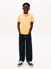 Tommy Hilfiger Orange Essential Regular Fit Signature Polo Shirt - Image 2 of 5