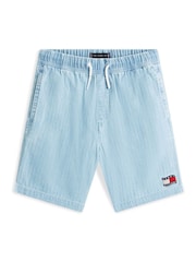 Tommy Hilfiger Wavy Flag Herringbone Shorts - Imaginea 5 din 5