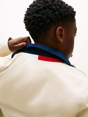 Tommy Hilfiger Essential Contrast Collar Zip-Thru Jacket - Imaginea 2 din 6