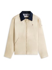 Tommy Hilfiger Essential Contrast Collar Zip-Thru Jacket - Imaginea 6 din 6