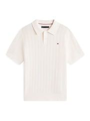 Tommy Hilfiger Open Stitch Polo Sweater - Image 5 of 5