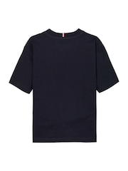 Tommy Hilfiger Essential Flag Embroidery Crew Neck T-Shirt - Imaginea 5 din 5