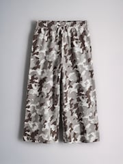 The Set 4 Pack Camo Print Relaxed Fit Pyjamas Grey - Image 2 of 11