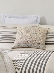 Bedeck of Belfast Neutral Alba 200 Thread Count Cotton Duvet Set - Image 3 of 4